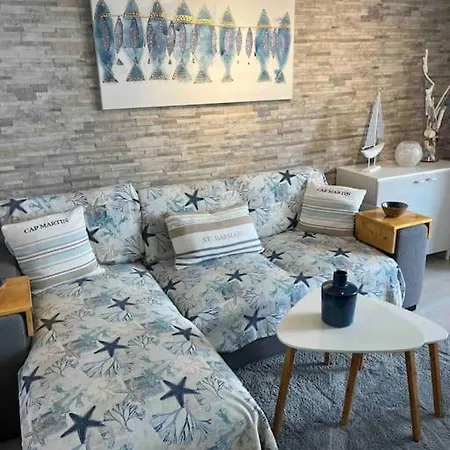 Le Cocon Bleu Superbe T2 Tout Confort Proche Golf Plages Aqualand Et Ile Des Loisirs 1 Place Parking Privative Апартаменти Агд